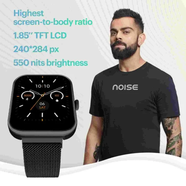 Noise Pulse 2 Max 1.85" Display, Bluetooth, Calling Smart Watch - Image 2