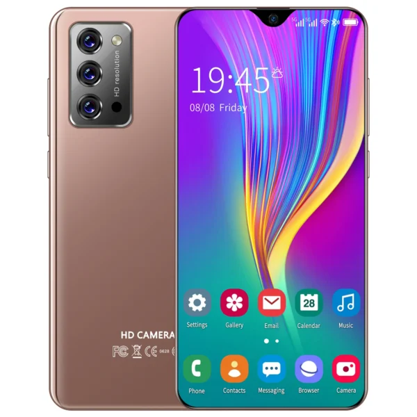 Note30 Ultra 7 5 Inch High Definition Pixel Large Screen Android All in One Video Game Wireless Network Low Cost Mobile Phone - Image 5