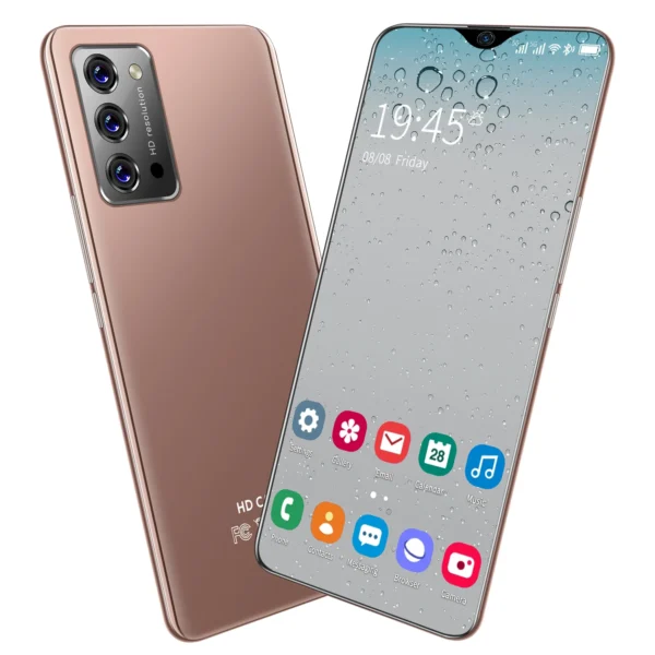 Note30 Ultra 7 5 Inch High Definition Pixel Large Screen Android All in One Video Game Wireless Network Low Cost Mobile Phone - Image 2