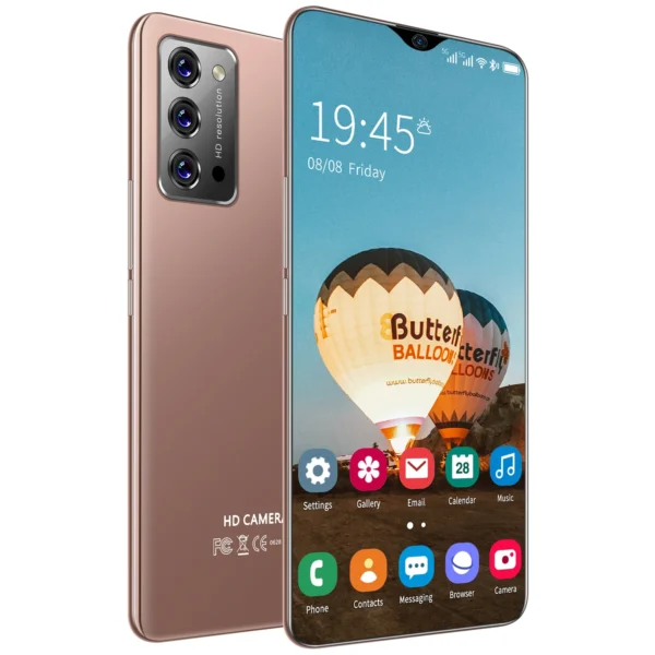 Note30 Ultra 7 5 Inch High Definition Pixel Large Screen Android All in One Video Game Wireless Network Low Cost Mobile Phone - Image 3
