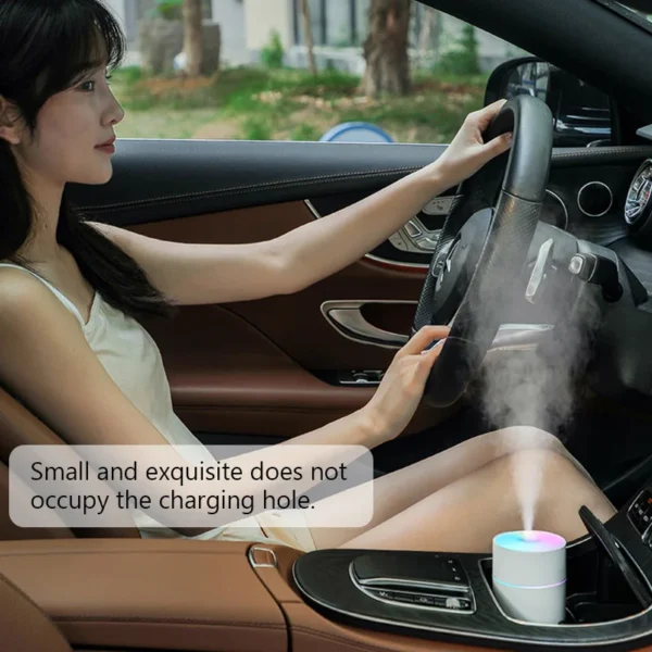 Wireless Portable Air Humidifier USB Rechargeable  Home Car Mini Aroma Diffuser Colorful Essential Oil humidificador Mist Maker - Image 5